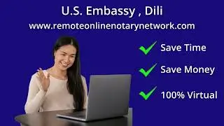 U.S. Embassy Dili | Notary Public | Same Day Appointments Available | Virtual Notary
