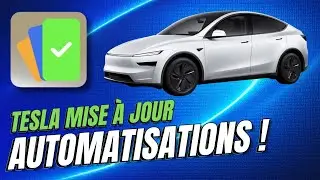 ENORME : Mise &agrave; jour Tesla 2025.45.32.1 - les automatisations personnalis&eacute;es !