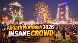 Aligarh Numaish 2026 Vlog | Jalpari & Fish Tunnel | Insane crowd