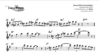 Cherokee#Saxtranscription#SonnyStitt#lucarizzo#jazz