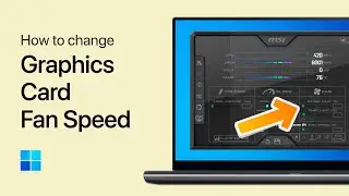 How To Change Fan Speed of your Graphics Card