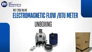 UNBOXING OF MIAL MEF 2100 INLINE ELECTROMAGNETIC FLOW / BTU METER