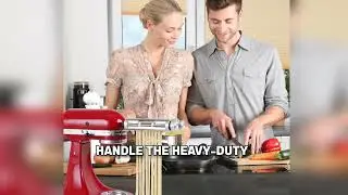 RAFBAR 3 in 1 Pasta Attachment Review | Best Spaghetti & Fettuccine Maker for KitchenAid Stand Mixer