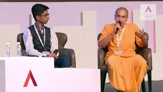 Gauranga Das sums up his journey on being a monk @ ASCENT Conclave 2018