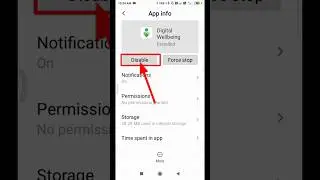Digital wellbeing ko disable kaise kare😱 #youtube😱 #shorts ##videos #viral #trending #impossible😱