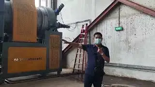 Continuous carbonization furance