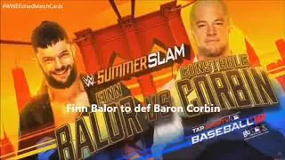 WWE Summerslam 2018 Predictions