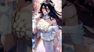 Albedo Sexy and Beautiful Overlord Girl x Dj TikTok #fakecuties #aigirl #albedo #overlord