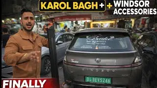 Windsor EV Accessories Installation | Karol Bagh Delhi 🚗⚡️ || #windsorev #ev #accessories #windsor
