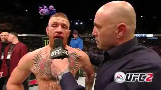 Conor McGregor after lose: Humble in victory, humble in defeat.