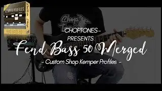 Kemper Profiles Custom Shop | Fend Bass 50 Merged | Playthrough (Fender Bassman 50)