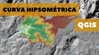Crea una curva hipsométrica de una cuenca con QGIS