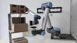 Dual Arm Robot force-controlled object manipulation