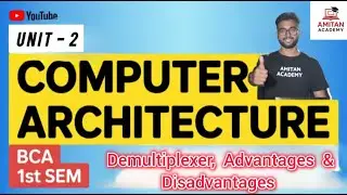 Day 16 | Demultiplexer | Block Diagram, Types, Truth Table, Logic Circuit, Applications | #bca2025