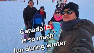Enjoy nyo nalang ang winter kasi talagang malamig si Canada 🇨🇦 😊  #canada #winter #winterwonderland 