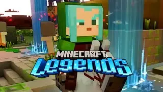 MINECRAFT LEGENDS PT BR, In&iacute;cio de Gameplay XBOX ONE