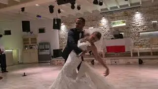 Pierwszy taniec polsko greckie wesele na cykladzkiej wyspie Paros