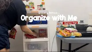 Restock & Organize with Me | Clean Space, Calm Mind