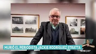 Muri&oacute; a los 75 a&ntilde;os el cr&iacute;tico de cine y periodista Jackie Rodr&iacute;guez Stratta