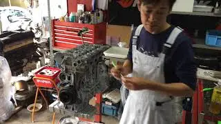 M氏 S15 SR20DET  ロッカーアーム 平行度 シム調整