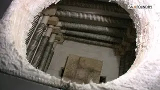 Melting / Holding electric resistance crucible furnace ESF-BU300
