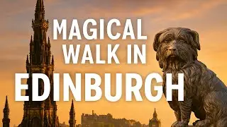 Enchanting Edinburgh Walking Tour | 4K 60fps | Real Sounds | Historic Streets, Landmarks & Castles