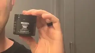 Review of the Brickell Strong Hold Pomade!