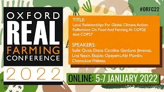 Local Relationships for Global Climate Action: Reflections on Food and Farming at COP26 and COP27