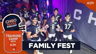 Тренировочный лагерь Chicago Bears | Джастин Филдс и его команда блистают на семейном фестивале | Подкаст CHGO Bears