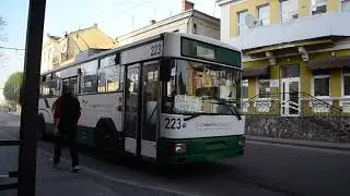 Троллейбус Jelcz №223 в Луцке