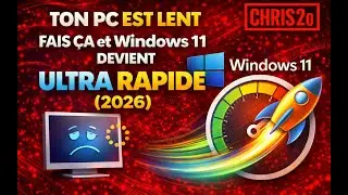 Ton PC est LENT ? Fais ça et Windows 11 devient ULTRA RAPIDE (2026)