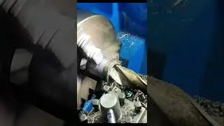 Стальные втулки на токарном CJM360F. Просто токарка!