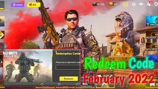 CODM Redeem Code 2022 | Redemption Code COD Mobile | CODM Codes