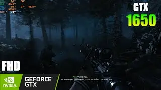 GTX 1650 | Call of Duty Modern Warfare 2019 | HIGH SETTINGS FHD