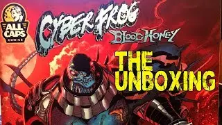 CYBERFROG BLOODHONEY UNBOXING - ALL CAPS COMICS - EVS