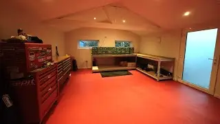 Finally moved house so a quick tour of the garden and day 2 of the workshop build....