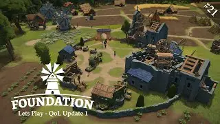 Foundation - Ep. 21 - Quality of Life Update 1 - Kloster bekommt ein Scriptorium