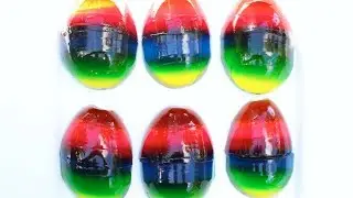 Gummy Rainbow Easter Eggs