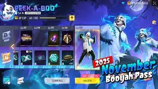 November Booyah Pass Free Fire 2025 🤯💥 | December Booyah Pass Free Fire | Next Booyah Pass Free Fire