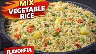 Mix Vegetables Pulao Recipe | سبزی والے چاول بنانے کا طریقہ | Easy Pulao Recipe | Alhayat Kitchen