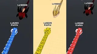 🐍 Snake Clash IO - Rare Snake Boss Fight Battle Gameplay #snakegame
