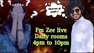 pubg mobile custom rooms live  FM Zee Live #Fmzeelive #pubgmobile #roadto2K #gaming #ipadgameplay