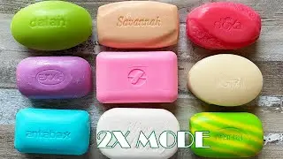 2x Mode ASMR 😋👌😴 Soap Carving! Relaxing sounds ( No talking ) || ASMR || P