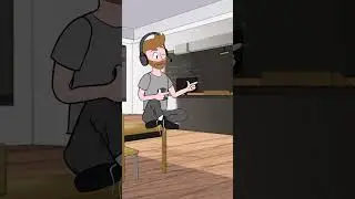 The Case of the Missing Computer File 💻😂 #animation #happynewyear #shortvideo #anime