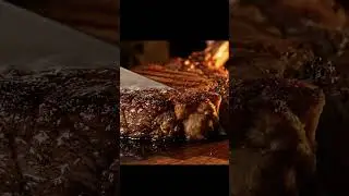 AI Magic: Steak &rarr; Diamond Transformation 🔪💎 | Zen Slice | ASMR Satisfying Cut