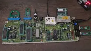 Commodore 64 short board | REV3 alaplappal PLA (MMU) teszt