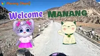 Manang Nepal Vlog | 🗻 हिमालय की ख़ास नज़ारे 🏍 #motovlog #vlog #nepal #bike #rider #ridewithsumang 