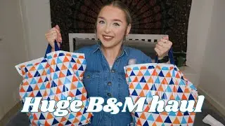 HUGE B&M HAUL | HOME DECOR, CLEANING, BODY CARE + MORE