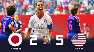 The Day USA Destroyed and Revenged On Japan | Carli Lloyd's Hat Trick