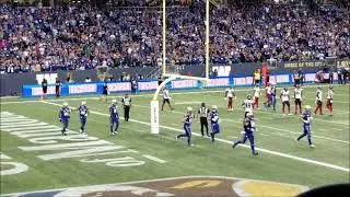 Winnipeg Blue Bombers vs Montreal Alouettes Dalton Schoen Touchdown I.G. Field August 2022